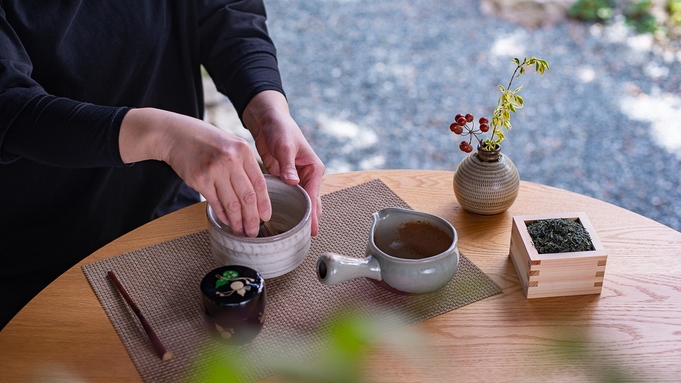 【朝食付】朝抹茶ですっきりとお目覚め。八女茶漬けなど免疫UPの体に優しい健康食で穏やかな朝をスタート